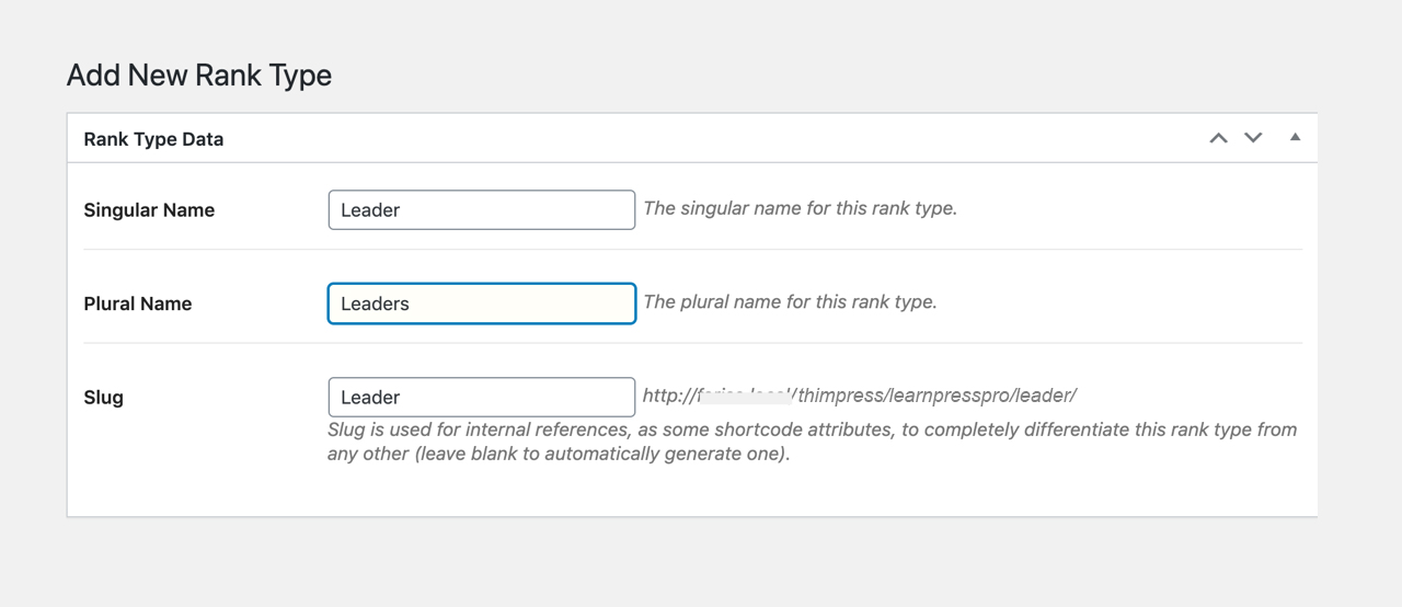 How to Add GamiPress to your eLearning site? 16 add new rank type