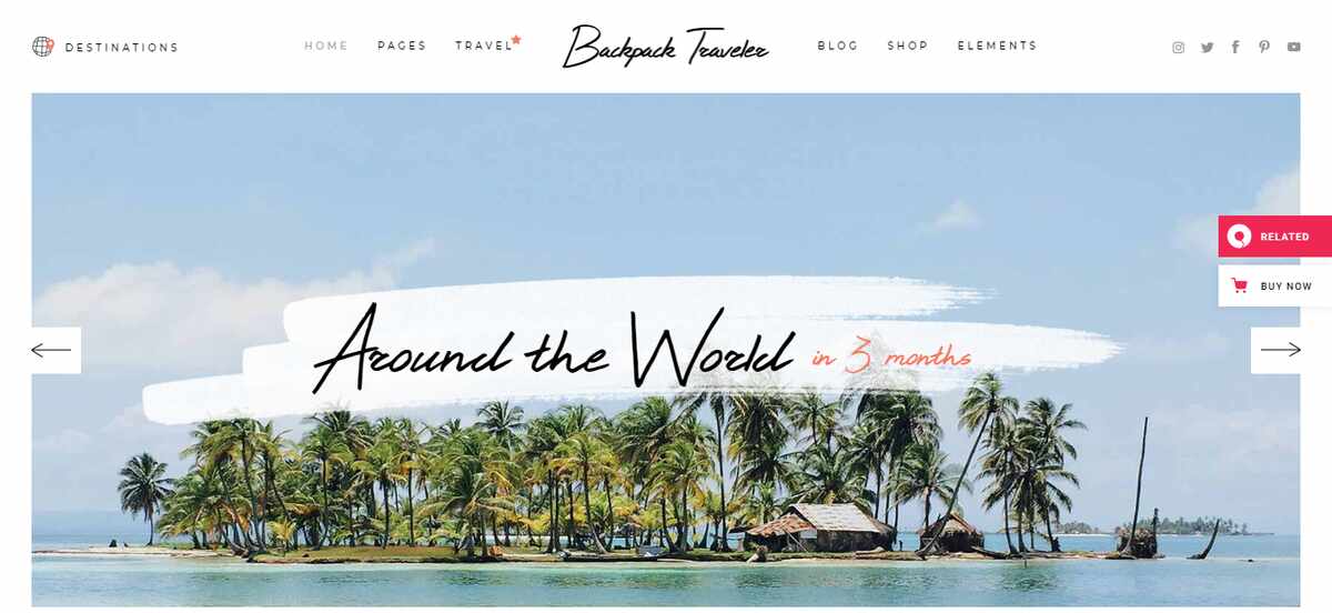 Top 30 Travel WordPress Themes (Expert-Picked) 52 Backpack Traveler