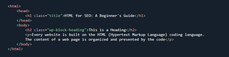Why HTML is Important for SEO?