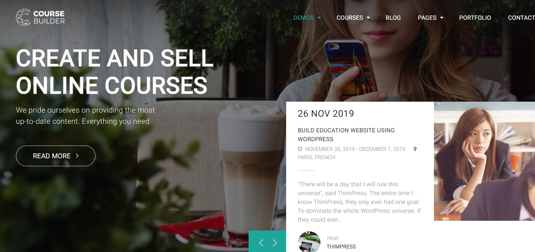 Review: Top 3 Most Popular Education LMS WordPress Theme 5 corptrain corporate training wordpress theme