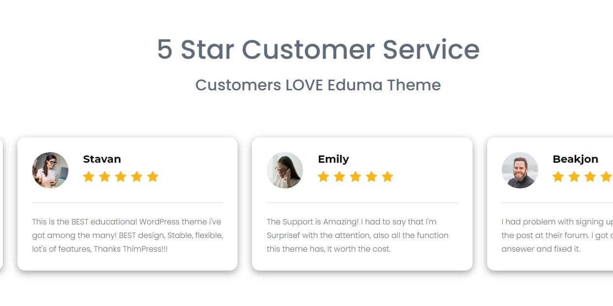 Review Eduma: Top 1 Education WordPress Theme on Envato Market 7 Customers Love Eduma