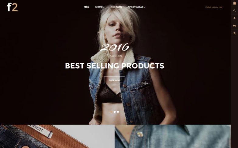 F2 Free Magento Theme