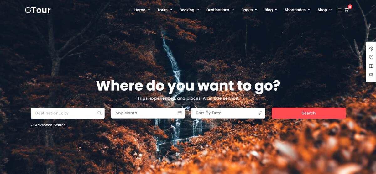 Top 30 Travel WordPress Themes (Expert-Picked) 41 Grand Tour Theme