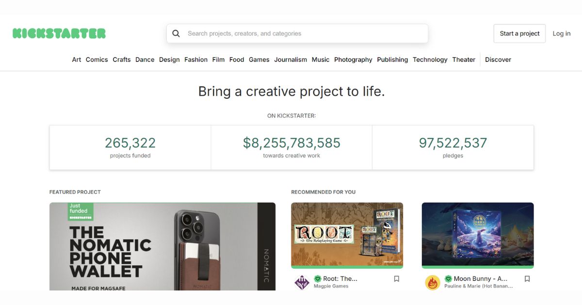 10 Best Crowdfunding Sites and Platforms (Pros & Cons) 10 Kickstarter