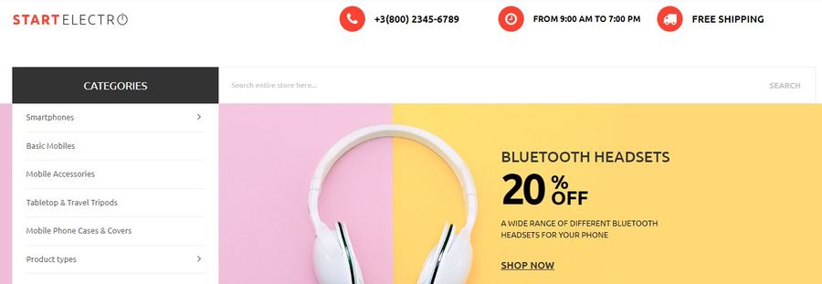 StartElectro Magento Theme