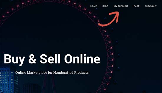 Test Marketplace Site