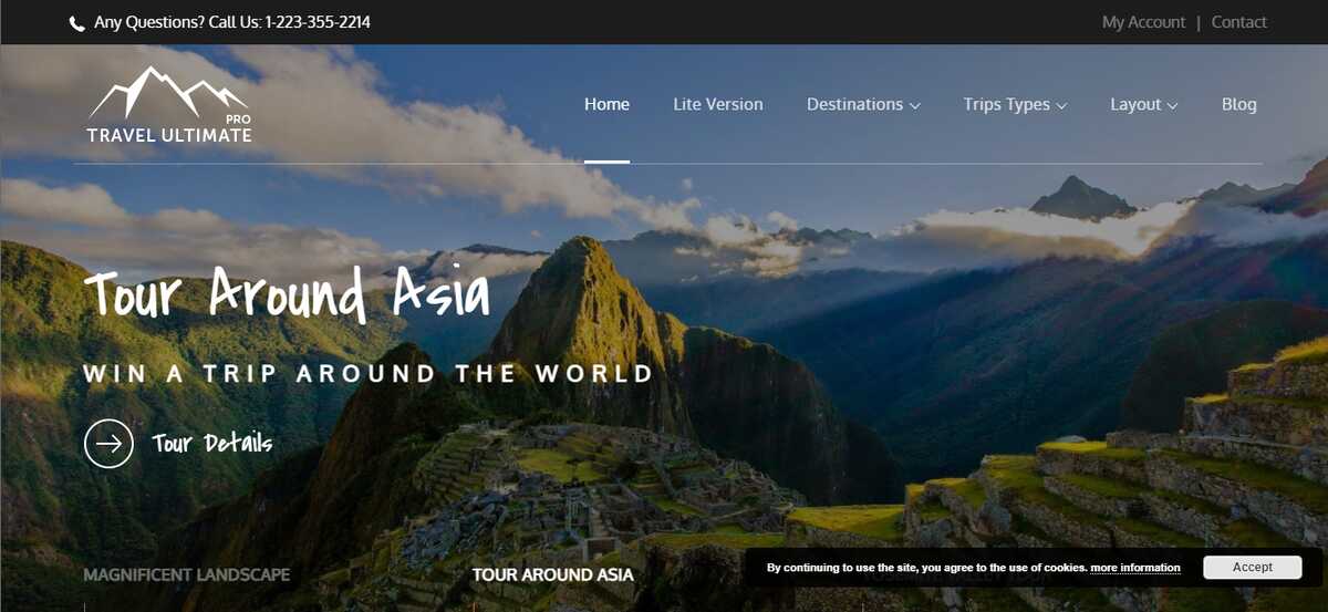 Top 30 Travel WordPress Themes (Expert-Picked) 59 Travel Ultimate