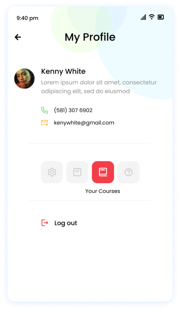 LearnPress Mobile App 22 My App Screenshot img5