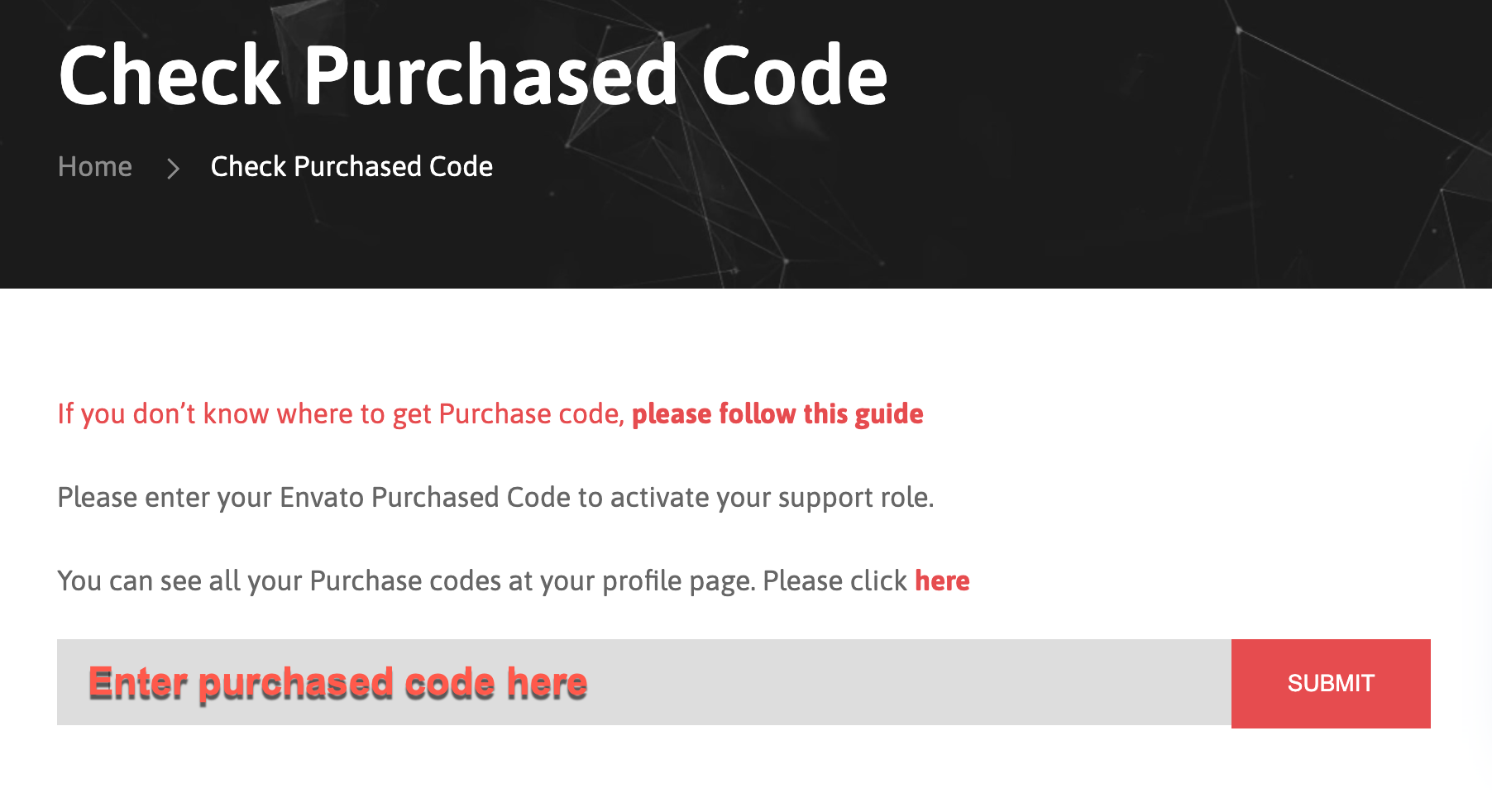 How to Create a ThimPress Account and Access Support? 11 check purchased code 1
