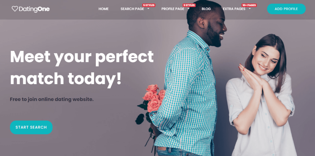 dating theme a good choice for your date making website