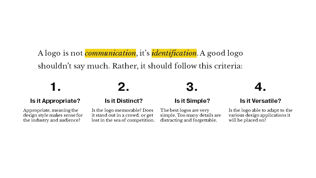 How to Design a Logo: Processes and Free Online Tools 9 How to Design a Logo Criteria