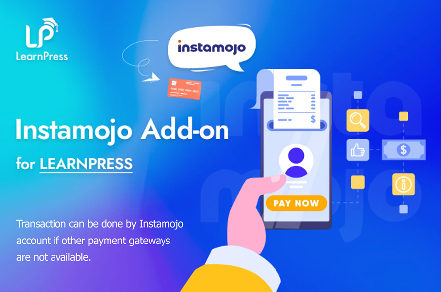 Instamojo Add-on for LearnPress 21 instamojo preview