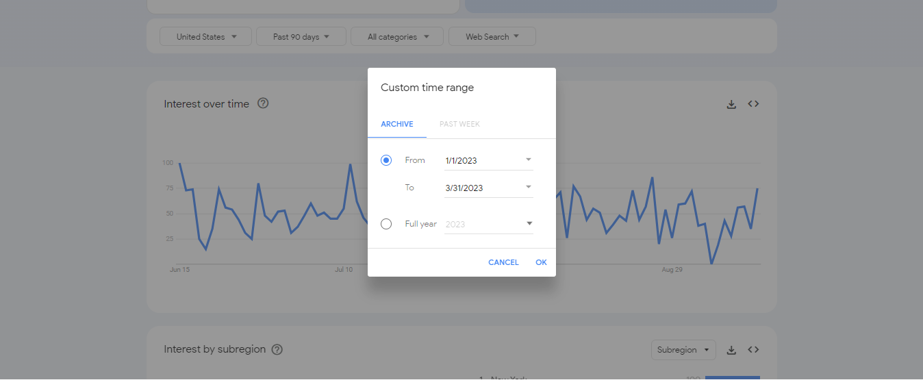 How to Use Google Trends for SEO: Look for Seasonal Keyword Trends