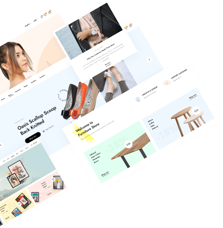 Storepify footer left