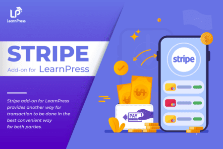 Stripe add on for LearnPress 690x460px