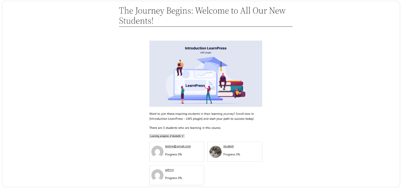 Student List Add-on for LearnPress 5 student-list-7