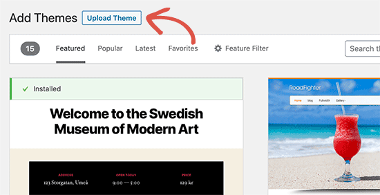 Beginners Guide: How to Install WordPress Theme (Step-by-Step) 21 upload theme button how to install wordpress theme