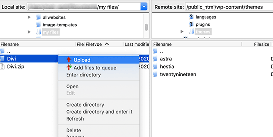 Beginners Guide: How to Install WordPress Theme (Step-by-Step) 25 upload theme via ftp
