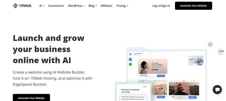 10Web AI WordPress Plugin