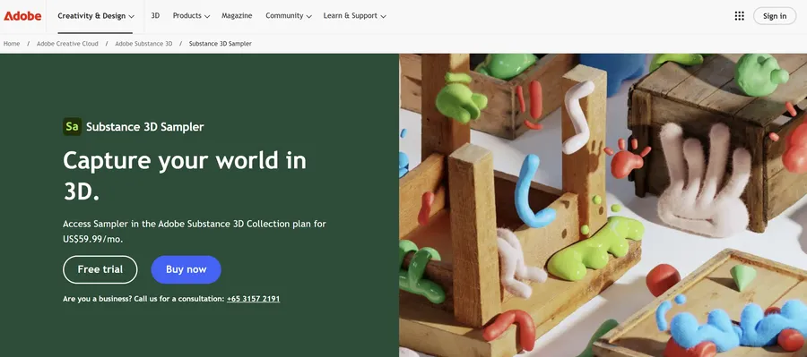 Adobe Substance 3D Sampler
