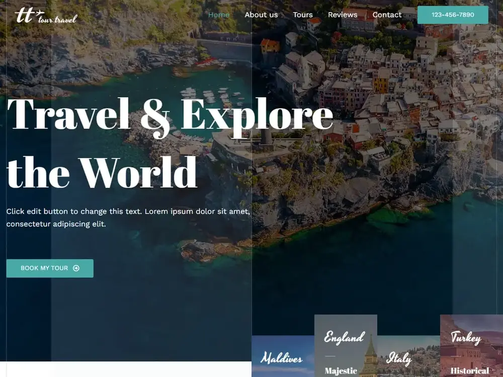 Best WordPress Themes for Travel Blogs 8 Astra Travel Tourism Demo