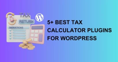 Best Tax Calculator Plugin for WordPress