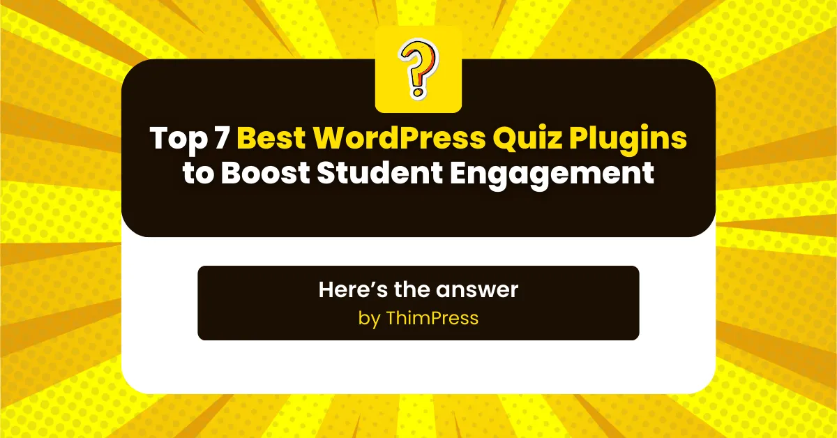 10 Best WordPress Quiz Plugins to Boost Engagement (Expert Review)