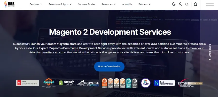 20+ Best Magento Development Companies To Elevate Your eCommerce 22 BSS Commerce Magento Development