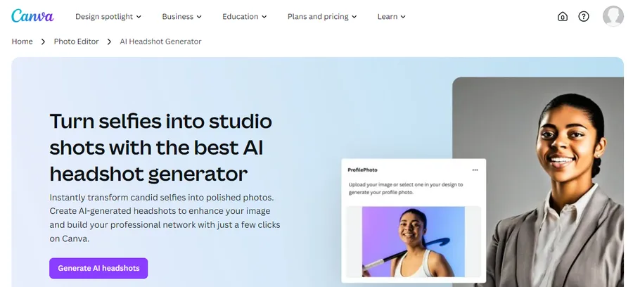 15+ Best Canva AI Generator Tools 25 Canva AI Headshot Generator