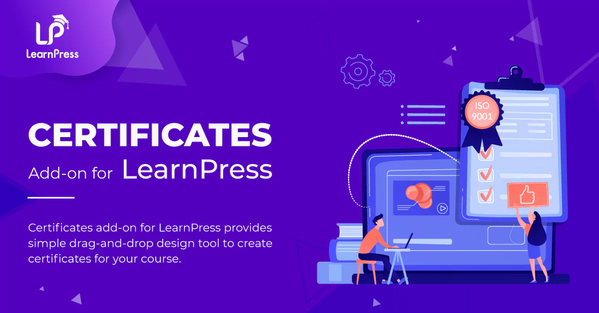 Certificates add-on for LearnPress