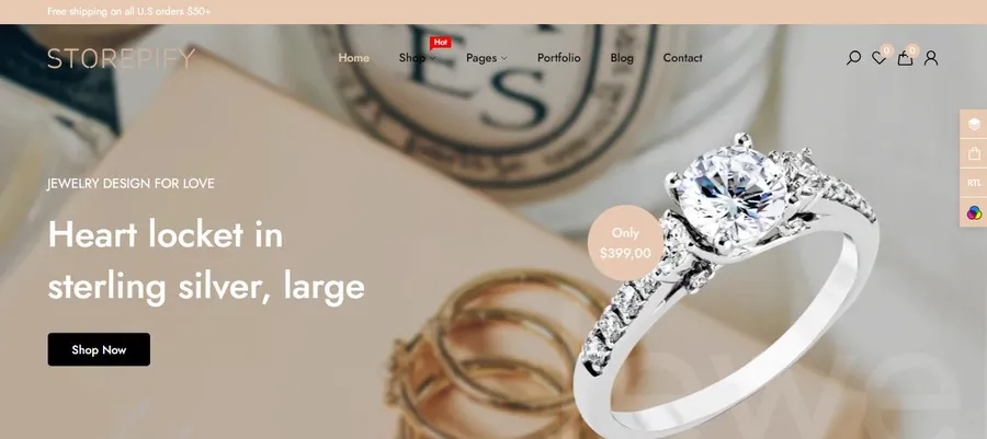 8+ Best Responsive Shopify Themes for Mobile & High Conversions 9 Classy