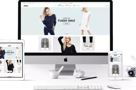 Claue Clean and Minimal Magento Theme