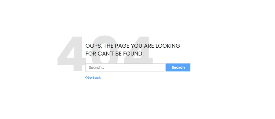 Colorlib Error 404 V5