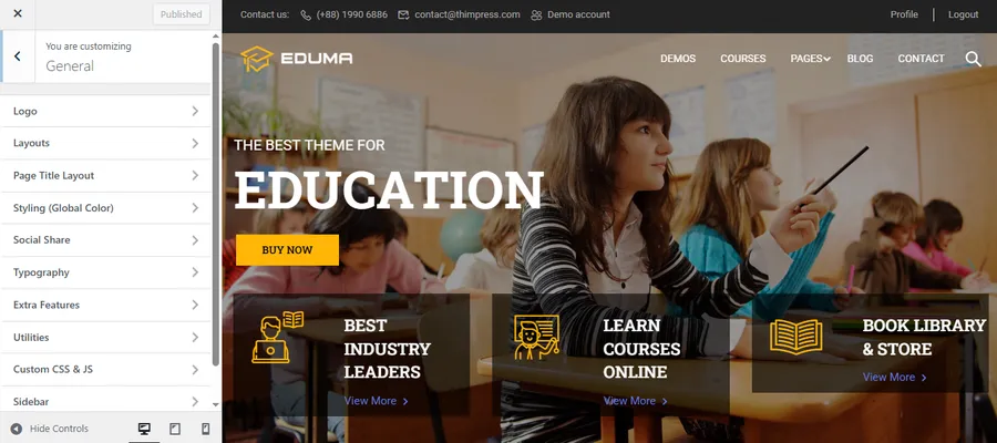 How To Edit Eduma Theme: A Comprehensive Guide 14 Eduma General Settings