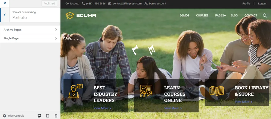 How To Edit Eduma Theme: A Comprehensive Guide 21 Customizing Eduma Portfolio