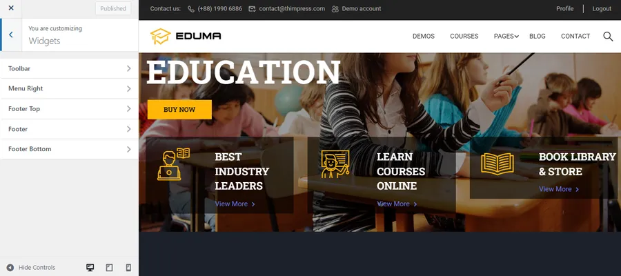 How To Edit Eduma Theme: A Comprehensive Guide 23 Customizing Eduma Widgets