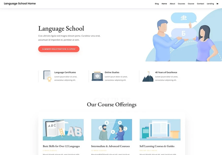 Divi Language School