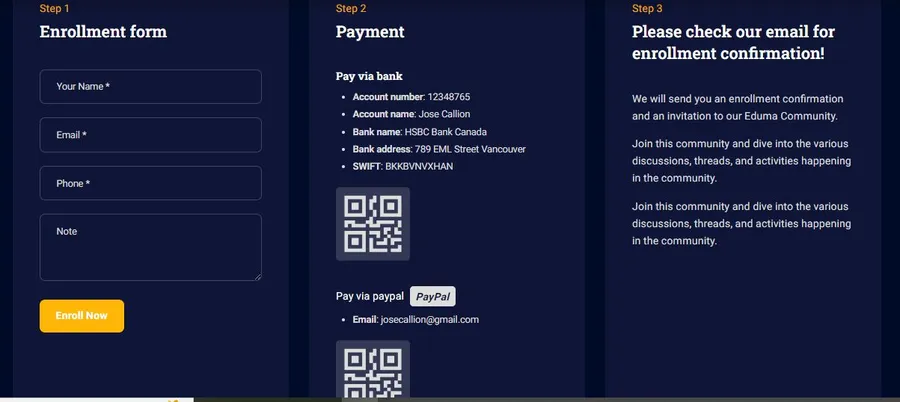 Enroll Now Eduma Offline Course Demo
