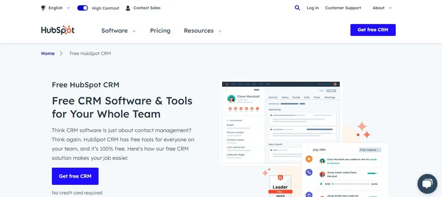 Hubspot CRM