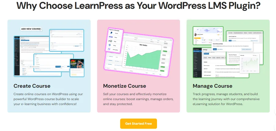 LearnPress Key Features