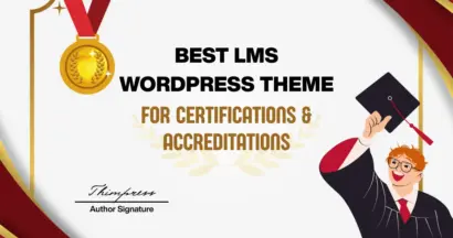 Best LMS WordPress Theme for Certifications & Accreditations