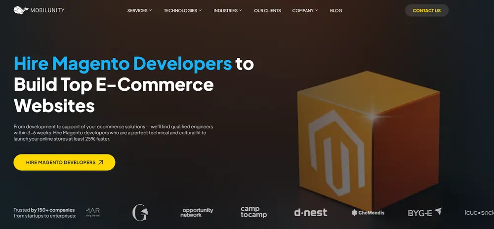 20+ Best Magento Development Companies To Elevate Your eCommerce 19 Mobilunity