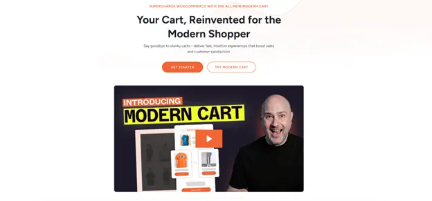 Modern Cart Plugin