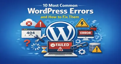 10 Most Common WordPress Errors and How to Fix Them