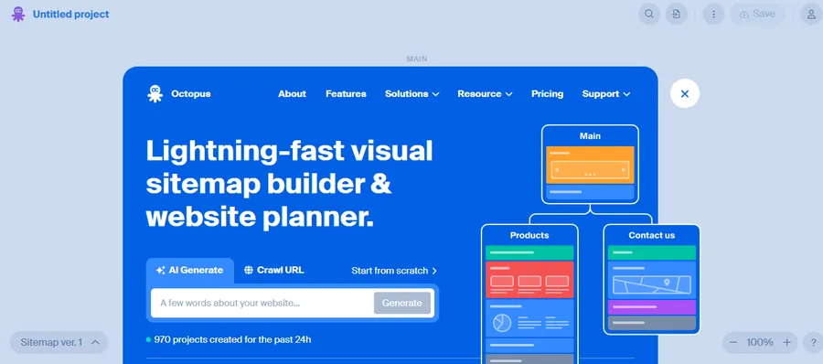 13+ Best Free HTML Sitemap Generators 17 Octopus.do