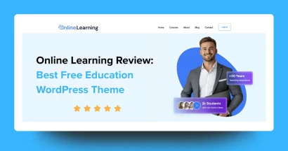 Online Learning Review: Best Free Education WordPress Theme