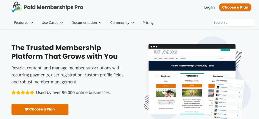 Paid Memberships Pro