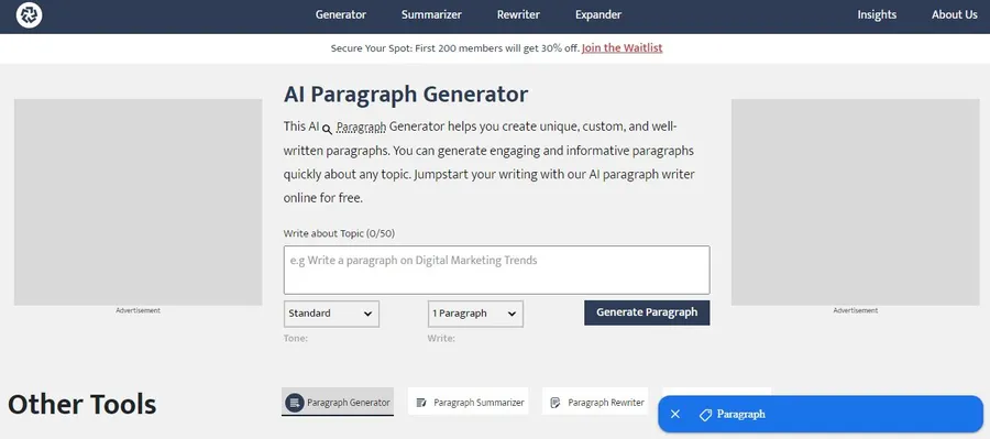 Paragraph Generator