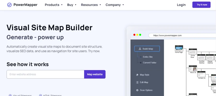 13+ Best Free HTML Sitemap Generators 16 PowerMapper