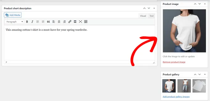 Product Image WooCommerce